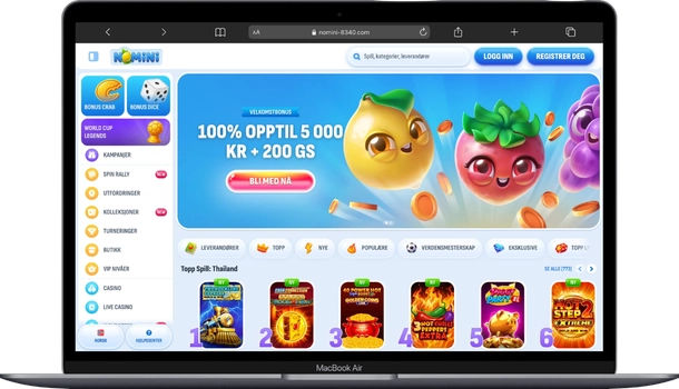 Test av brukervennligheten på desktop